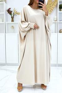 Elegante vestido tradicional Marroquí para fiesta Modesto Abaya Kaftan en relieve de inspiración natural ropa islámica Marruecos EE. UU. - Product Image 6