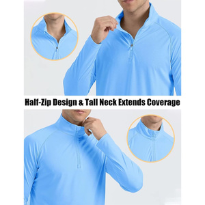 Chaqueta de golf cortavientos ligera Streetgrace para hombre OEM tela transpirable con personalización de logotipo y opciones de etiqueta privada - Product Image 3
