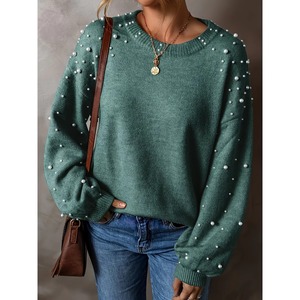 Pulls en laine 100% pour hommes, à manches régulières, personnalisés OEM, anti-rides, anti-rétrécissement, anti-boulochage, logo frontal, mode d'hiver chaude - Product Image 1