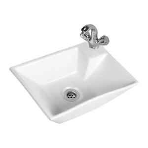 Lavabo de encimera con aspecto de piedra moderna a precio barato, lavabo de mano para baño, artículos sanitarios de cerámica - Product Image 5