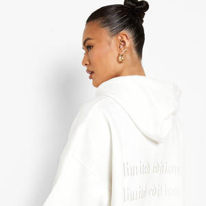 Custom Hoodie Vendors Puff Print Hoodie Custom Embroidered Hoodie Custom Design Logo Thick Pullover <b>Sweaters</b> <b>Crewneck</b> Fleece - Product Image 4