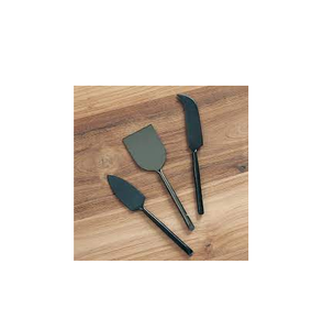 Juego de 3 cuchillos de latón para queso, diseño moderno, chapados en oro, mango de la mejor calidad, bajo coste - Product Image 6