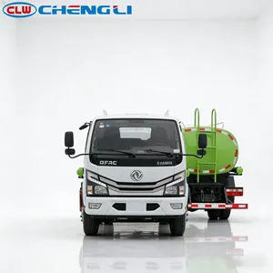 Camion-citerne à eau en acier inoxydable 304 avec vannes, tuyaux et pompe pour le transport d'eau propre - Product Image 4