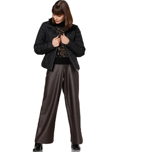 Chaqueta acolchada de diseño personalizado hecha en Pakistán para mujer, estilo de calle alta, cuello levantado, cierre de cremallera, venta al por mayor, chaqueta de invierno para hombre - Product Image 3