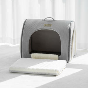 पोर्टेबल कुत्ते बिस्तर सर्दियों गर्म पालतू जानवरों के लिए घरेलू कुत्ते को ले जाने योग्य धोने के लिए ले जाने योग्य धोने के लिए - Product Image 6