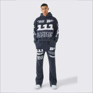 IOTA SPORTS Conjuntos Deportivos Unisex de Alta Calidad con Capucha, Casuales, Lisos, Gruesos, Transpirables, Estampados, al por Mayor, Diseños Personalizados - Product Image 1