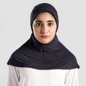 Ropa Deportiva Modest Drape de Amani en Color Azul Marino - Product Image 2