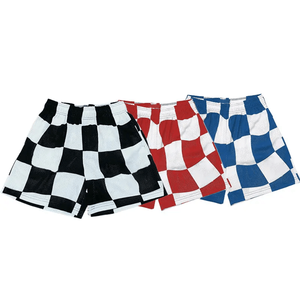 Premium Basketball Double Couche Impression Personnalisée Coupe Fit Polyester Designer Sublime Hommes Color Block lourd ShortsDDP expédition - Product Image 1