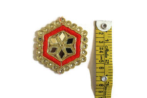 Nueva Moda de Alta Costura, Adorno de Cuentas en Forma de Corazón, Tela de Lona, Prendas Hechas a Mano, Chaquetas, Vestidos, Otras Prendas de Vestir - Product Image 2