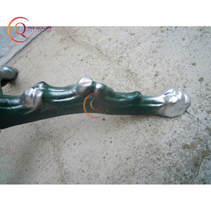 Premium Metal <b>Christmas</b> Tree Stand for Natural Trees Heavy Green Frame with Screws Green And <b>White</b> Color Best Display Holder - Product Image 6