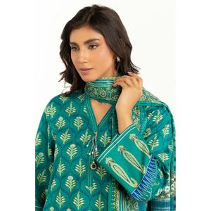 IUSTKSD-1227 Traje Casual Estampado Khaddar de 3 Piezas para Verano - Product Image 2