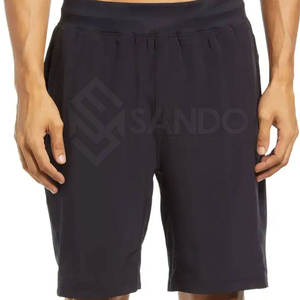 Vente en ligne Short de course léger pour homme 100% coton Motif solide Design unique Vente en gros - Product Image 1