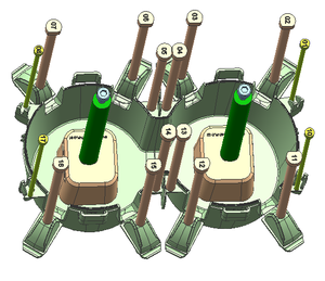 Accessoire de test médical, personnalisation de moules d'<span class=keywords><strong>injection</strong></span>, développement de moules haute précision résistant à l'usure, certifié ISO9001, 10+ - Product Image 2