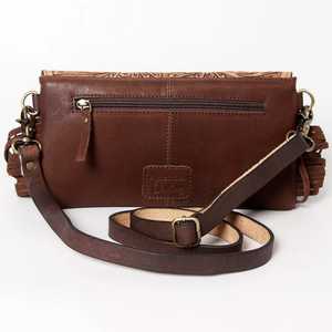 กระเป๋าโท้ทสุดหรูสไตล์โบฮีเมียนฤดูใบไม้ร่วงหนังวัวคุณภาพพรีเมียมกันน้ำพร้อมส่งจากผู้ผลิต - Product Image 2