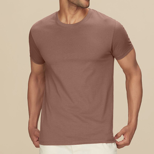 Logo personnalisé de haute qualité Meilleures ventes T-shirts Hommes Couleur unie Hommes T-Shirt pour adulte Vente en ligne Logo personnalisé Prix pas cher T-Shirt - Product Image 1