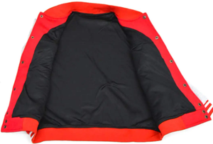 Top Design Letterman Veste Imprimé Personnalisé Hommes Varsity College Vestes Lycée Respirant Varsity Jacket - Product Image 3