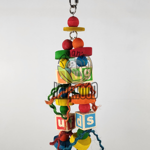 Les jouets pour oiseaux de qualité supérieure sont fabriqués à partir de bois naturel Conception attrayante solide et durable pour perroquet oiseau d'Indonésie - Product Image 6