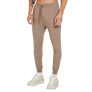 Wholesale <b>Mens</b> <b>Jogger</b> Pants Plain Solid Color Sweatpants <b>Slim</b> <b>Fit</b> Elastic Waist Casual Streetwear OEM ODM Custom Logo Pants - Product Image 1