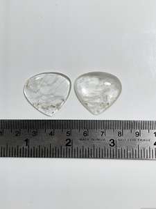 คู่พลอยพลอยรูปหัวใจบุษราคัมธรรมชาติสำหรับทำเครื่องประดับ - Product Image 4