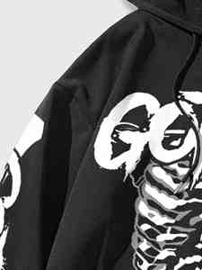 Conjunto Deportivo Personalizado al por Mayor para Hombre 2024, Talla Grande, Sudadera con Capucha y Pantalones Deportivos con Bordado Aplicado para Hombre - Product Image 2