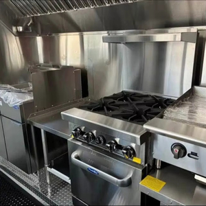 รถขายอาหารเคลื่อนที่แบบติดถนนรถทำกาแฟแบบใหม่รถขายอาหารแบบเบอร์เกอร์ทอดไอศกรีมรถบัส - Product Image 6