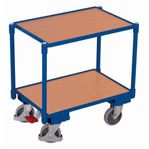 Rodillo Variofit Euro-System con 2 Niveles de Carga, Capacidad de Carga de 250 Kg, Neumáticos de Goma Termoplástica para Almacenamiento de Herramientas - Product Image 1