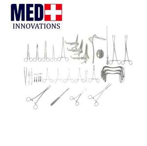 Ensemble d'instruments d'excision de kyste pilonidal réutilisable de haute qualité approuvé par CE en acier inoxydable pour enlever le kyste pilonidal - Product Image 1