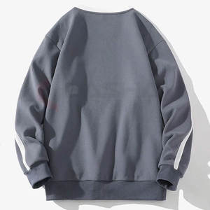 New Arrival Men's Long Sleeve <b>Sweatshirts</b> Custom Private Label Casual Wear <b>Fleece</b> Winter Clothing Made in Pakistan - Product Image 2