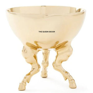 Elegante y Moderno Tazón de Metal de Aluminio, Reciente Tendencia Mundial, Tazón de Metal Repujado, Seguro, Directo de Fábrica - Product Image 1