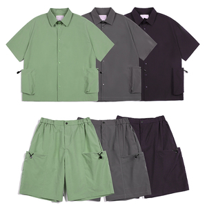 Survêtement personnalisé de haute qualité Ensemble de vêtements de sport d'été pour hommes avec Spandex/Polyester Design léger - Product Image 4