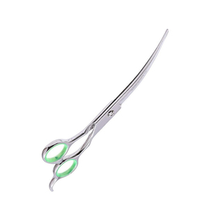 Tijeras curvas de aseo de la mejor calidad, hoja afilada, tijeras de corte de pelo para mascotas de acero y Metal para el cuidado del cabello de animales - Product Image 2