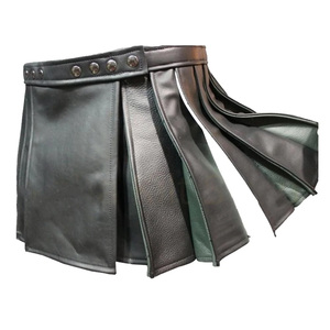 Scottish Stylish Utility Women's Leather Kilt 2025 New Arrival Fashionable Scotland National <b>Musical</b> Instruments <b>Accessories</b> - Product Image 3