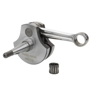 Cigüeñal de Acero Aleado de 57 mm con Rodamiento para Scooters Pinasco VN y VL - Nueva Pieza de Repuesto Italiana - Product Image 1