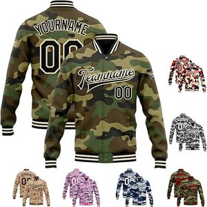 2025 Nueva chaqueta de bombardero de un solo pecho personalizada chaquetas Varsity logotipo personalizado chaqueta de béisbol impermeable para hombres - Product Image 2