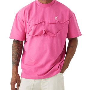 Camiseta Extra Grande para Hombre, Corte Regular, Estilo Urbano Moderno, 100% Algodón, Transpirable, de Secado Rápido, Alta Calidad para Viajar - Product Image 1