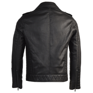 <b>Long</b> Sleeve Wholesale Men's Fashion <b>Leather</b> <b>Jacket</b> 100% PU Customized Eco-friendly Men's Fashion <b>Leather</b> <b>Jacket</b> - Product Image 2