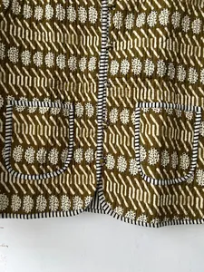 2023-24 Nouvelle Arrivée Femmes Réversible Coton Kantha Cousu Manteau Veste Vintage Traditionnel Matelassé Conception - Product Image 4