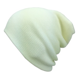 Bonnet Slouchy en acrylique à revers OEM de haute qualité sur mesure Streetwear Chapeaux de crâne de pêcheur Logo d'étiquette tissée privée pour la plage - Product Image 5