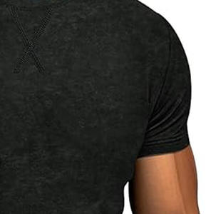 Camiseta de manga corta para hombre, uniforme de senderismo, camiseta especial de secado rápido, camiseta transpirable de Color sólido cargada por Dress Sports - Product Image 2