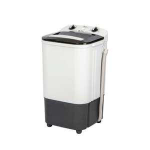 Midea MLTS101M2SGDW 10kg Arandela de carga superior semiautomática Carcasa de acero inoxidable Opciones de bañera simple/doble Condición usada - Product Image 4