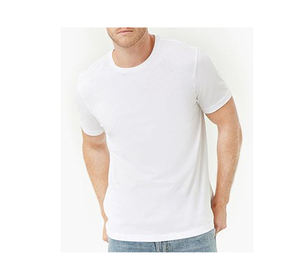 Camisetas de Lona Transpirable con Estampado Personalizado de Poliéster/Algodón de Alta Calidad para Hombre, Tallas Grandes - Venta al Por Mayor - Product Image 1