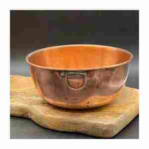 Bol en cuivre de vente chaude pour support de mélangeur en métal Pooja d'Inde pour le camping-Prix raisonnable - Product Image 4