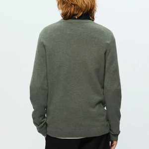 Suéter Clásico Nuevo al por Mayor con Puños Elásticos y Cuello Redondo para Hombre, Prenda de Punto Esencial, Cómoda, para Clima Frío, Corte Moderno - Product Image 2