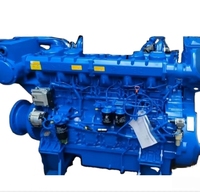 Chine SHANGHAI SDEC SC25K moteur diesel marin 426kW 450kW 490kW 588kW ensembles de moteur de bateau démarrage électrique