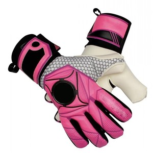 Gants de gardien de but de football professionnels pour l'extérieur, doigts entiers, imperméables, respirants, en latex, bracelet de poignet réglable, absorption des chocs durable - Product Image 3