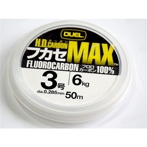 DUEL H.D.CARBON ®   Línea de Pesca MAX Fluorocarbono 100% 50m (Número: 1/1.25/1.5/1.75/2/2.5/3) - Product Image 4