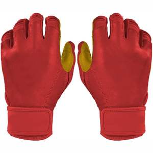 Factory Price High Quality Colorful Leather Baseball <b>Batting</b> Gloves-Customizable Colors & Logos Durable & Breathable - Product Image 6