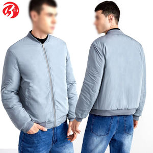 . Blouson aviateur classique pour hommes avec poignets côtelés tissu léger respirant adapté aux vêtements décontractés et aux sorties de week-end - Product Image 6