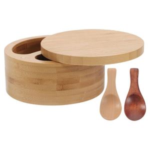 Hecho de madera Color marrón Hecho a mano Clásico Azúcar y sal Recipiente 2 compartimentos Forma y tamaño personalizados Madera Respetuoso con el medio ambiente Azucarero - Product Image 4