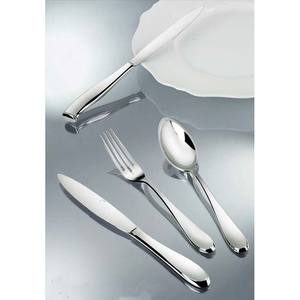 Latest Design Top Selling Stainless Steel Silver Polished Cutlery Luxury <b>Flatware</b> with Copper Finishing Handle - Product Image 6